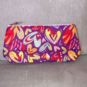 Clinique Colorful Heart Cosmetic Bag
